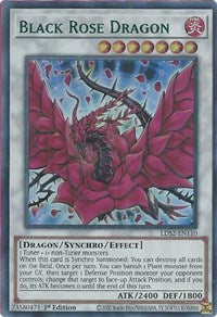 Black Rose Dragon (Green) [LDS2-EN110] Ultra Rare | The Gaming-Verse