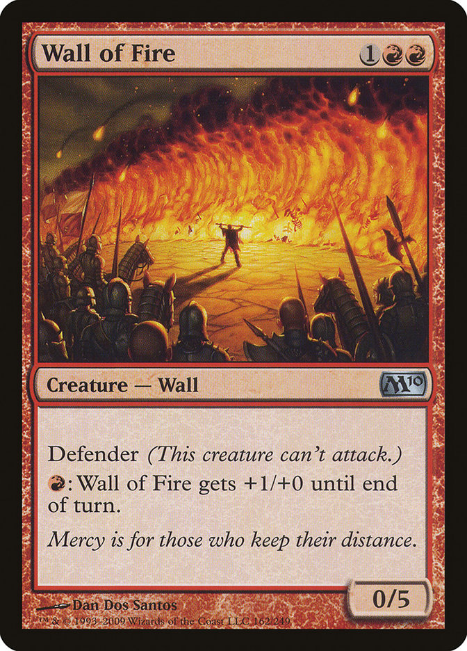 Wall of Fire [Magic 2010] | The Gaming-Verse