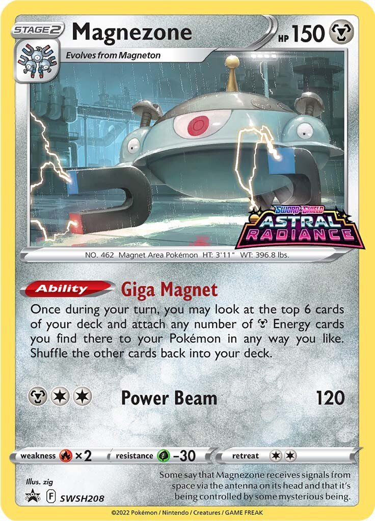 Magnezone (SWSH208) [Sword & Shield: Black Star Promos] | The Gaming-Verse