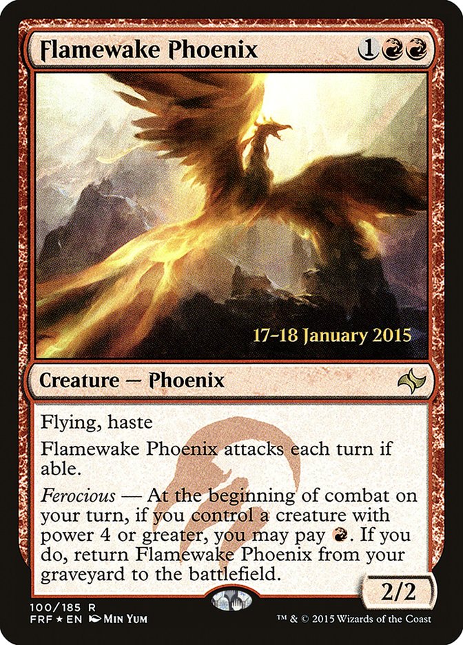 Flamewake Phoenix  (Prerelease) [Fate Reforged Prerelease Promos] | The Gaming-Verse