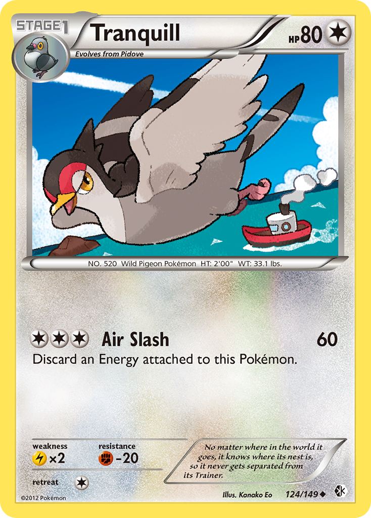 Tranquill (124/149) [Black & White: Boundaries Crossed] | The Gaming-Verse