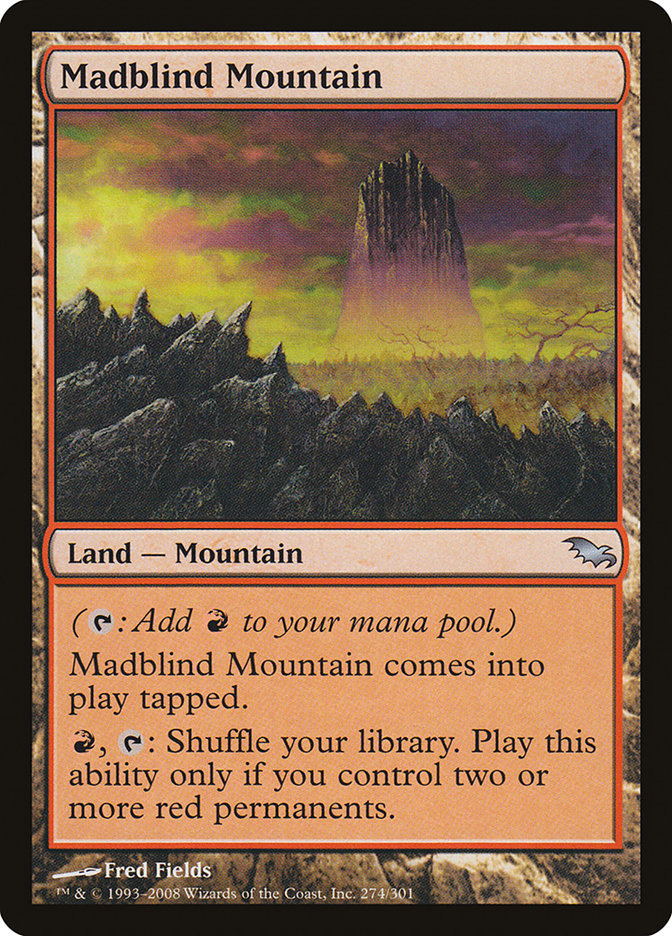 Madblind Mountain [Shadowmoor] | The Gaming-Verse