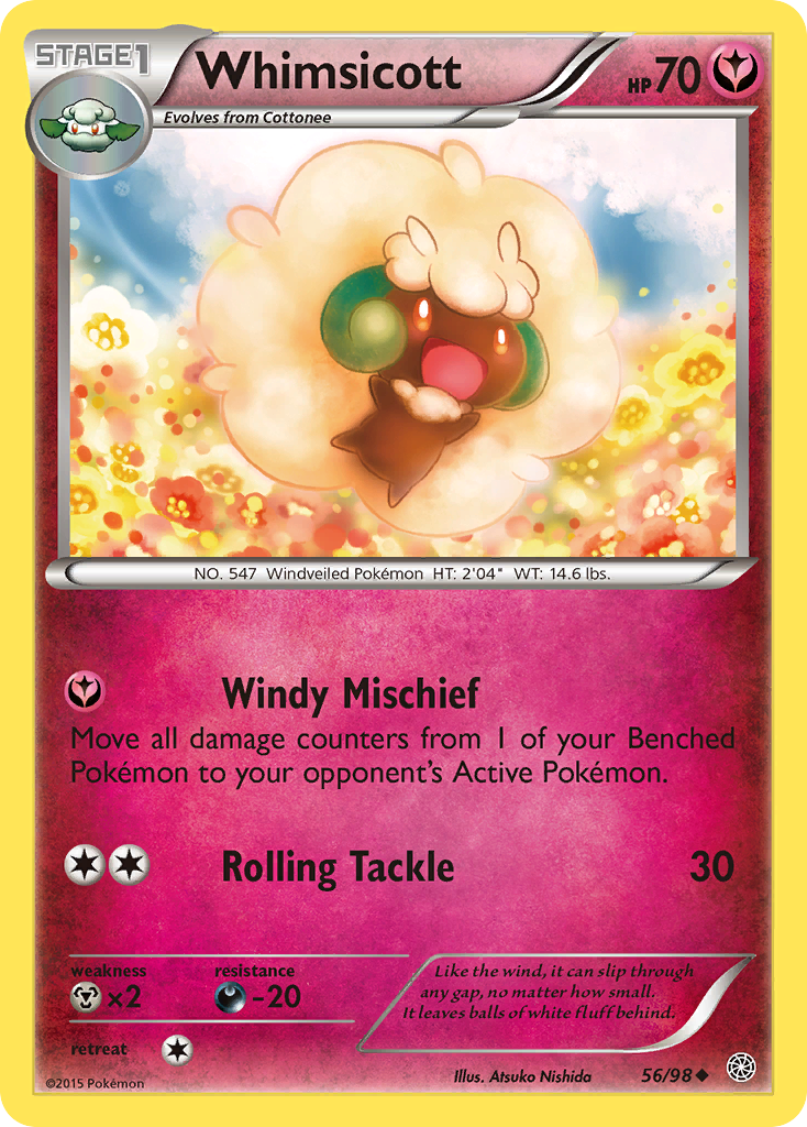 Whimsicott (56/98) [XY: Ancient Origins] | The Gaming-Verse