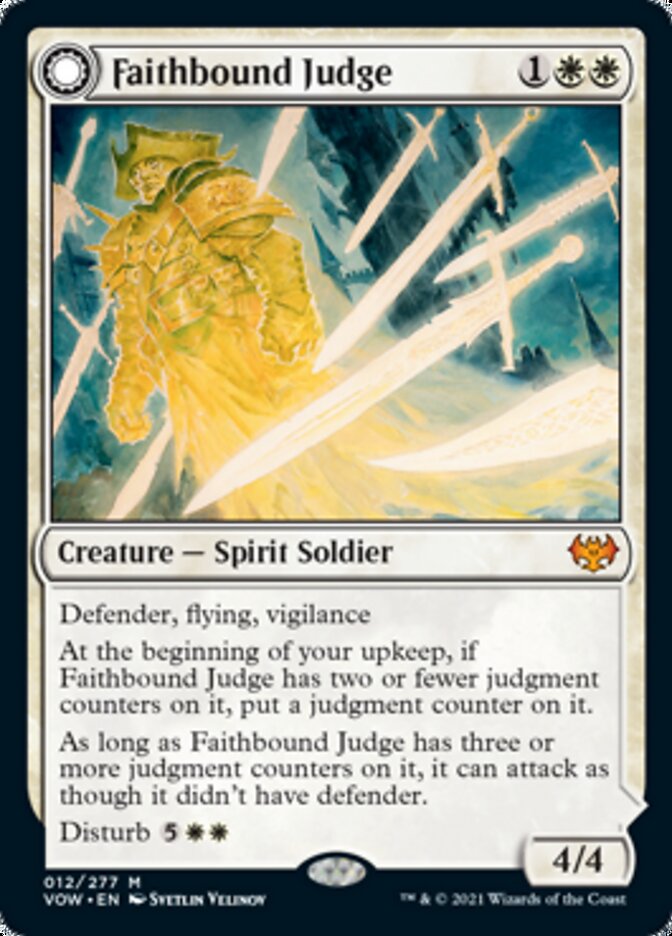 Faithbound Judge // Sinner's Judgment [Innistrad: Crimson Vow] | The Gaming-Verse