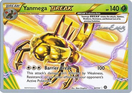 Yanmega BREAK (8/114) (Bebe - Jesper Eriksen) [World Championships 2016] | The Gaming-Verse