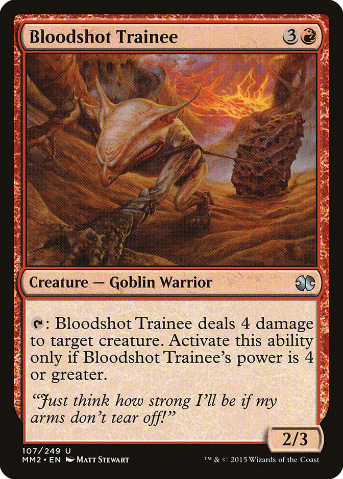 Bloodshot Trainee [Modern Masters 2015] | The Gaming-Verse