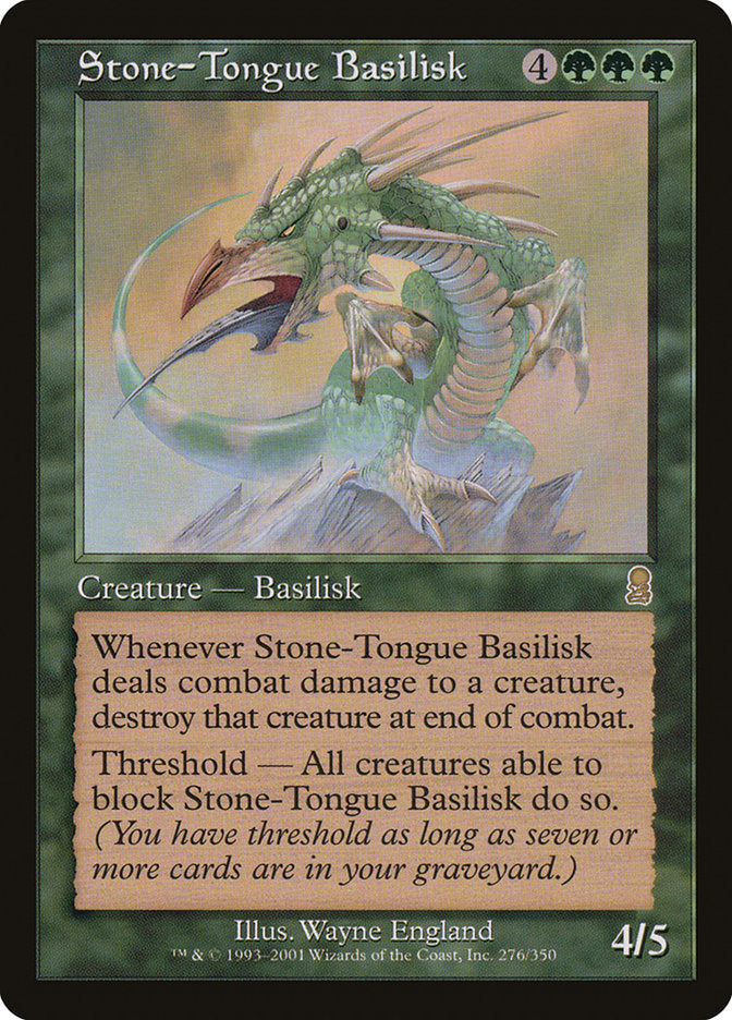 Stone-Tongue Basilisk [Odyssey] | The Gaming-Verse