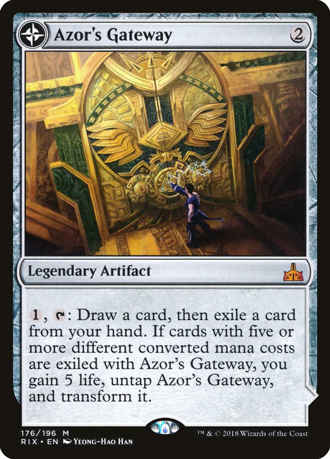 Azor's Gateway // Sanctum of the Sun [Rivals of Ixalan] | The Gaming-Verse