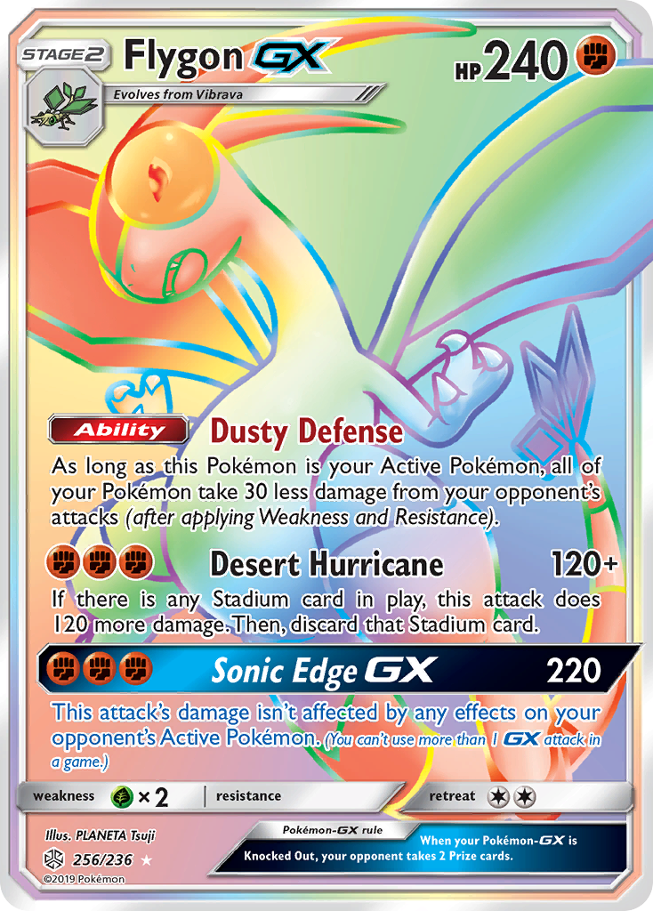 Flygon GX (256/236) [Sun & Moon: Cosmic Eclipse] | The Gaming-Verse