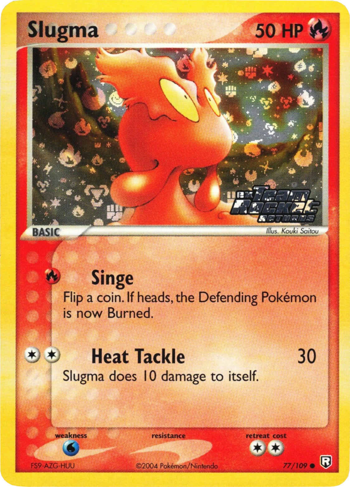 Slugma (77/109) (Stamped) [EX: Team Rocket Returns] | The Gaming-Verse