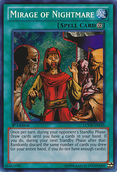 Mirage of Nightmare [LCYW-EN155] Secret Rare | The Gaming-Verse