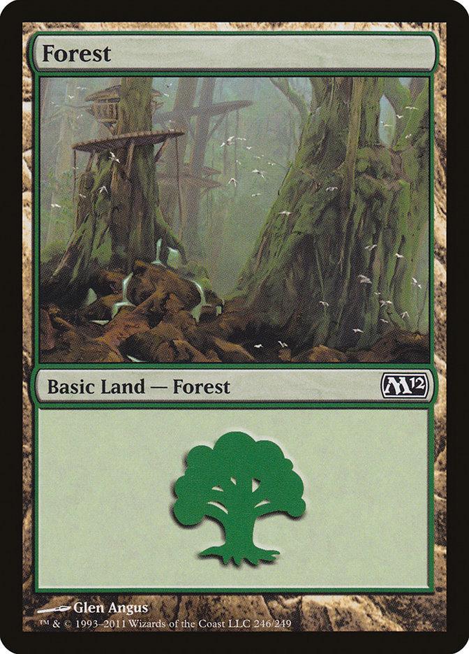 Forest (#246) [Magic 2012] | The Gaming-Verse