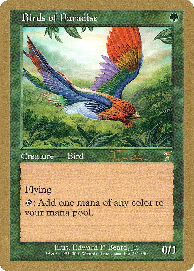 Birds of Paradise (Jan Tomcani) [World Championship Decks 2001] | The Gaming-Verse