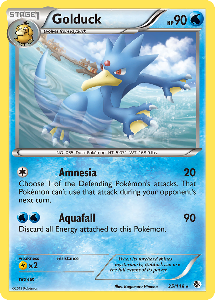 Golduck (35/149) [Black & White: Boundaries Crossed] | The Gaming-Verse