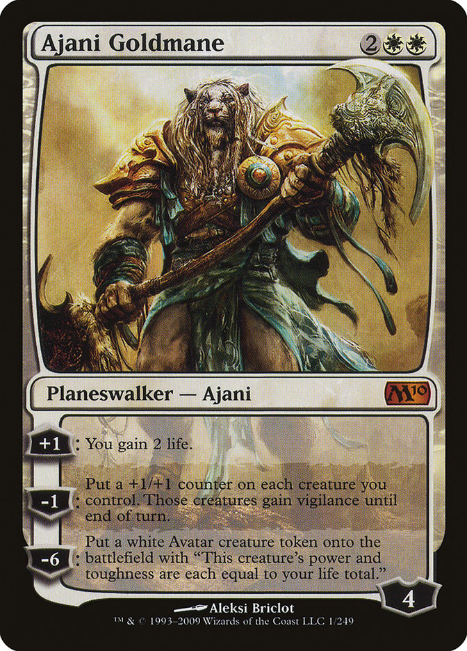 Ajani Goldmane [Magic 2010] | The Gaming-Verse