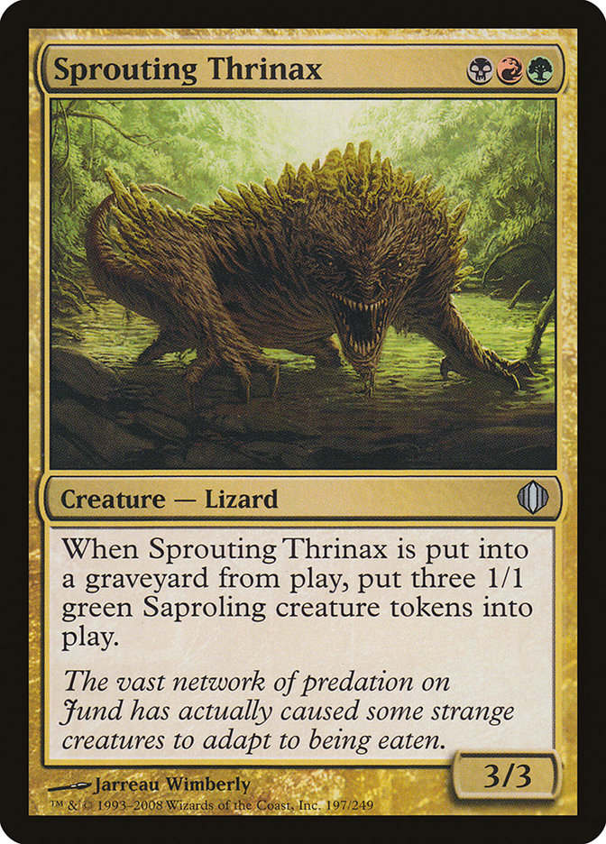 Sprouting Thrinax [Shards of Alara] | The Gaming-Verse