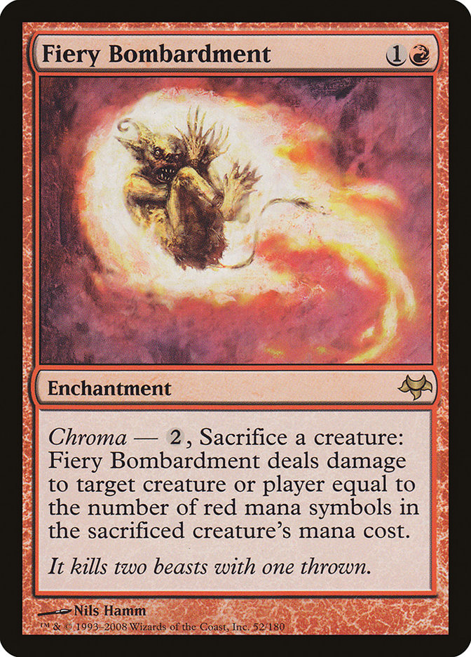 Fiery Bombardment [Eventide] | The Gaming-Verse