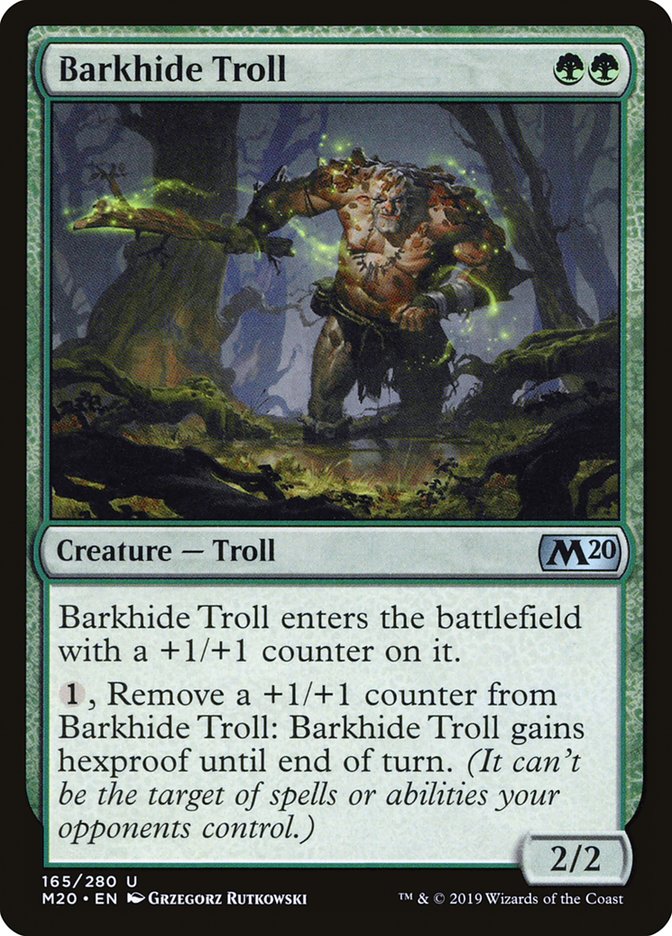 Barkhide Troll [Core Set 2020] | The Gaming-Verse