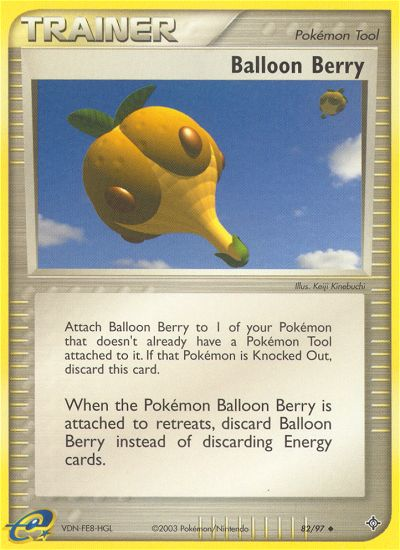 Balloon Berry (82/97) [EX: Dragon] | The Gaming-Verse