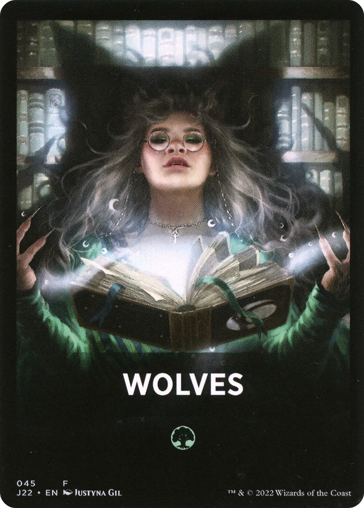 Wolves Theme Card [Jumpstart 2022 Front Cards] | The Gaming-Verse