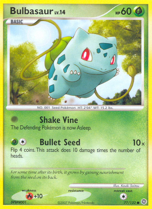 Bulbasaur (77/132) [Diamond & Pearl: Secret Wonders] | The Gaming-Verse