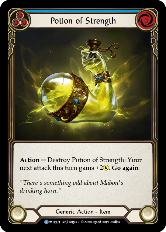 Potion of Strength [WTR171] Unlimited Rainbow Foil | The Gaming-Verse