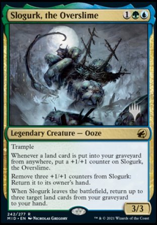 Slogurk, the Overslime (Promo Pack) [Innistrad: Midnight Hunt Promos] | The Gaming-Verse