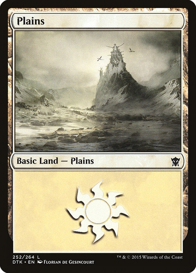 Plains (#252) [Dragons of Tarkir] | The Gaming-Verse