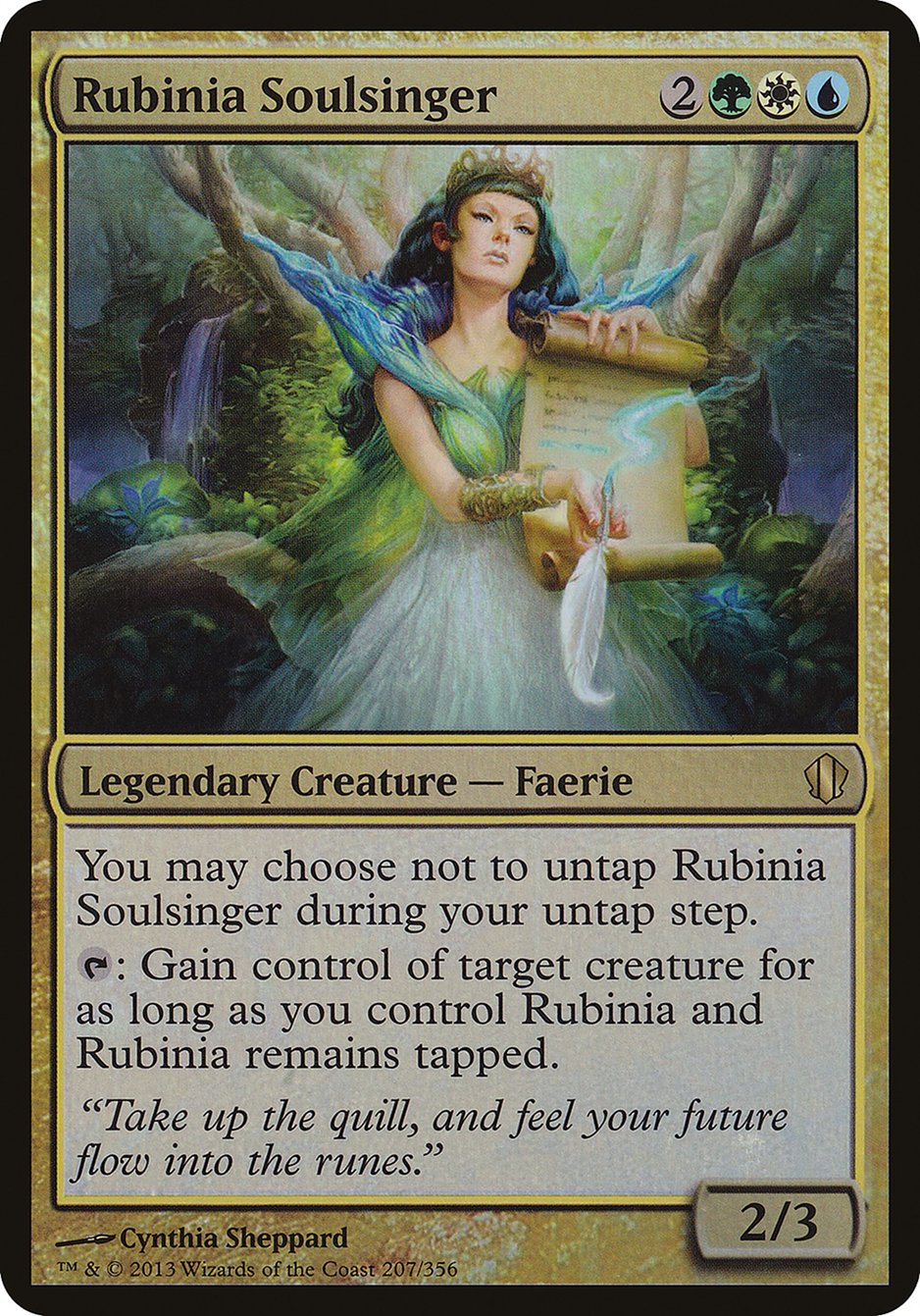 Rubinia Soulsinger (Commander 2013) [Commander 2013 Oversized] | The Gaming-Verse