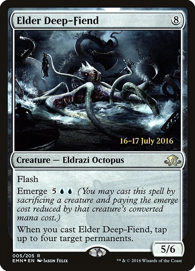 Elder Deep-Fiend  [Eldritch Moon Prerelease Promos] | The Gaming-Verse