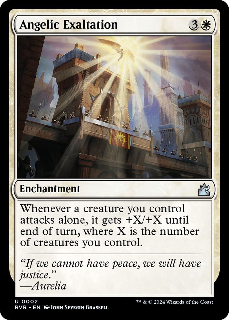 Angelic Exaltation [Ravnica Remastered] | The Gaming-Verse