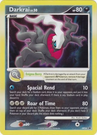 Darkrai (DP24) (Jumbo Card) [Diamond & Pearl: Black Star Promos] | The Gaming-Verse