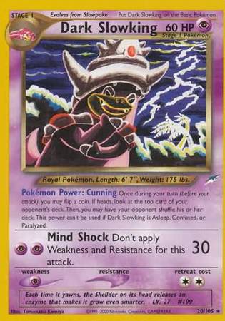 Dark Slowking (20/105) [Neo Destiny Unlimited] | The Gaming-Verse