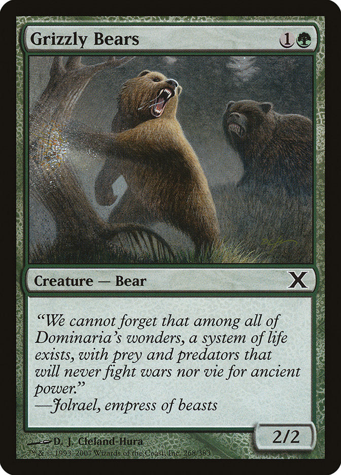 Grizzly Bears [Tenth Edition] | The Gaming-Verse
