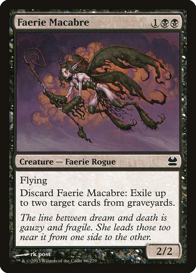 Faerie Macabre [Modern Masters] | The Gaming-Verse