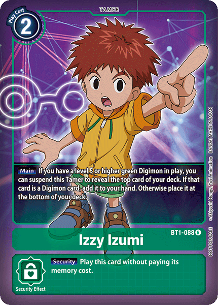 Izzy Izumi [BT1-088] (Buy-A-Box Promo) [Release Special Booster Ver.1.0 Promos] | The Gaming-Verse