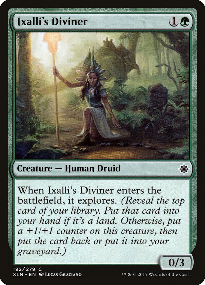 Ixalli's Diviner [Ixalan] | The Gaming-Verse