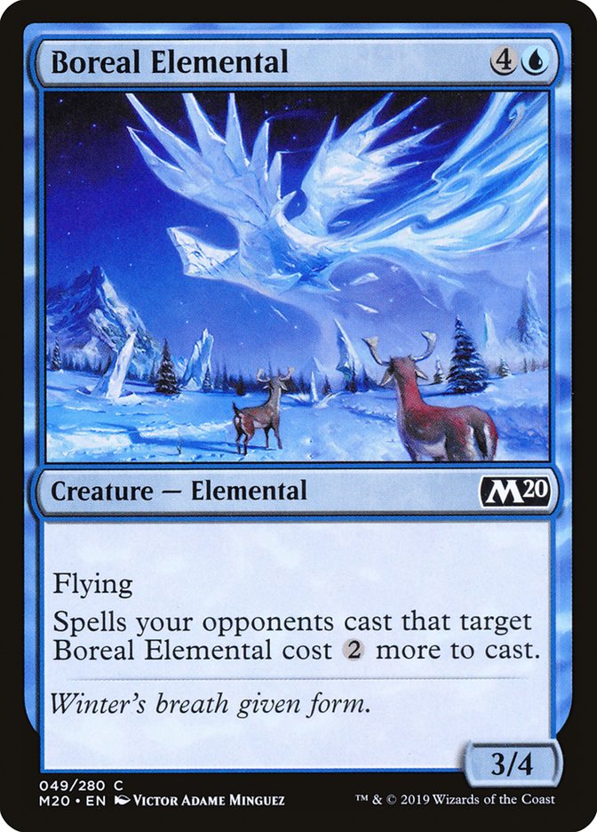 Boreal Elemental [Core Set 2020] | The Gaming-Verse