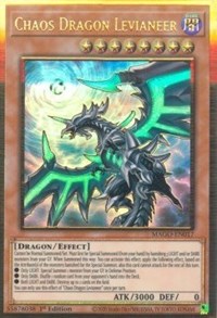 Chaos Dragon Levianeer (Alternate Art) [MAGO-EN017] Gold Rare | The Gaming-Verse