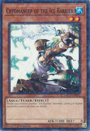 Cryomancer of the Ice Barrier (Duel Terminal) [HAC1-EN031] Common | The Gaming-Verse