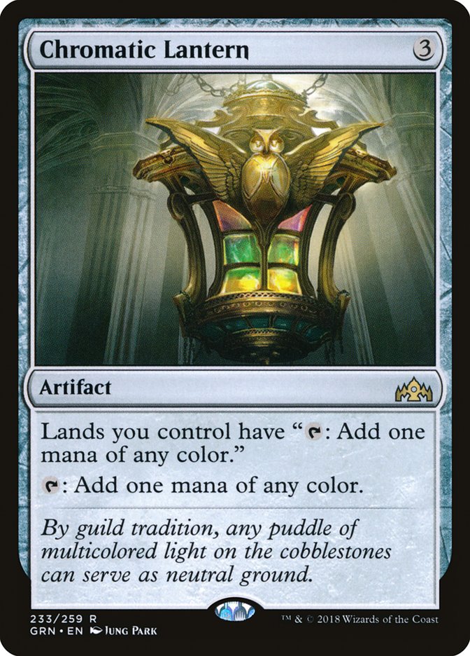 Chromatic Lantern [Guilds of Ravnica] | The Gaming-Verse