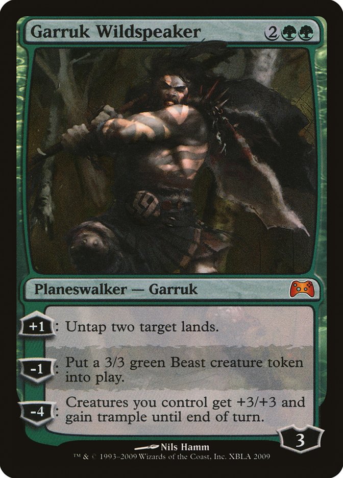 Garruk Wildspeaker (Duels of the Planeswalkers Promos) [Duels of the Planeswalkers Promos 2009] | The Gaming-Verse