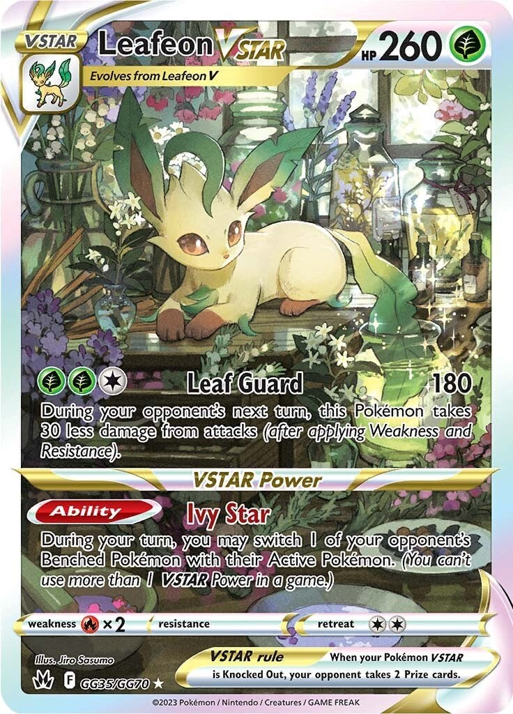 Leafeon VSTAR (GG35/GG70) [Sword & Shield: Crown Zenith] | The Gaming-Verse