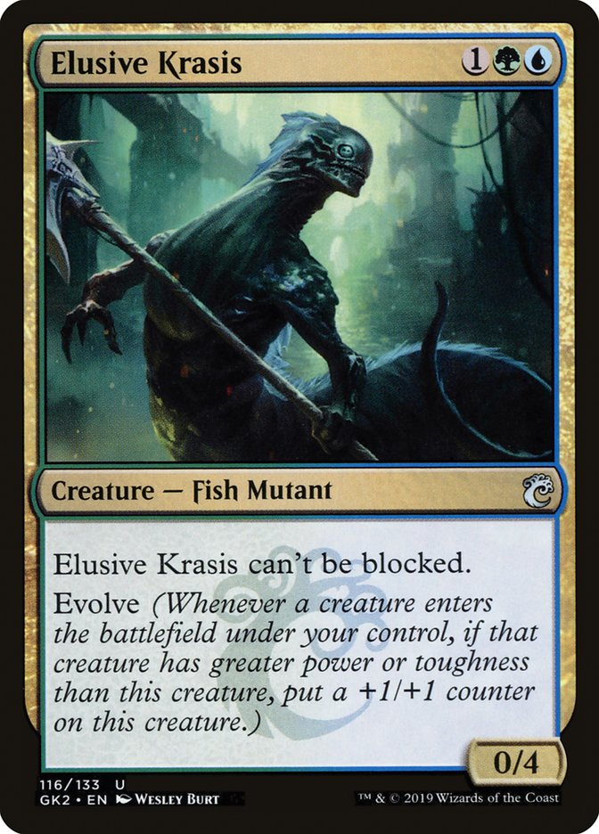 Elusive Krasis [Ravnica Allegiance Guild Kit] | The Gaming-Verse