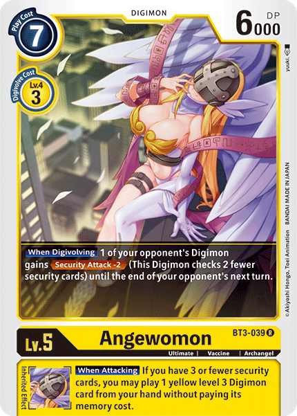 Angewomon [BT3-039] [Release Special Booster Ver.1.5] | The Gaming-Verse