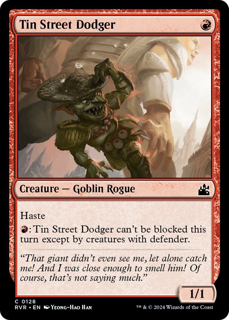 Tin Street Dodger [Ravnica Remastered] | The Gaming-Verse