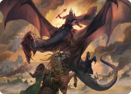 Witch-king, Bringer of Ruin Art Card [The Lord of the Rings: Tales of Middle-earth Art Series] | The Gaming-Verse