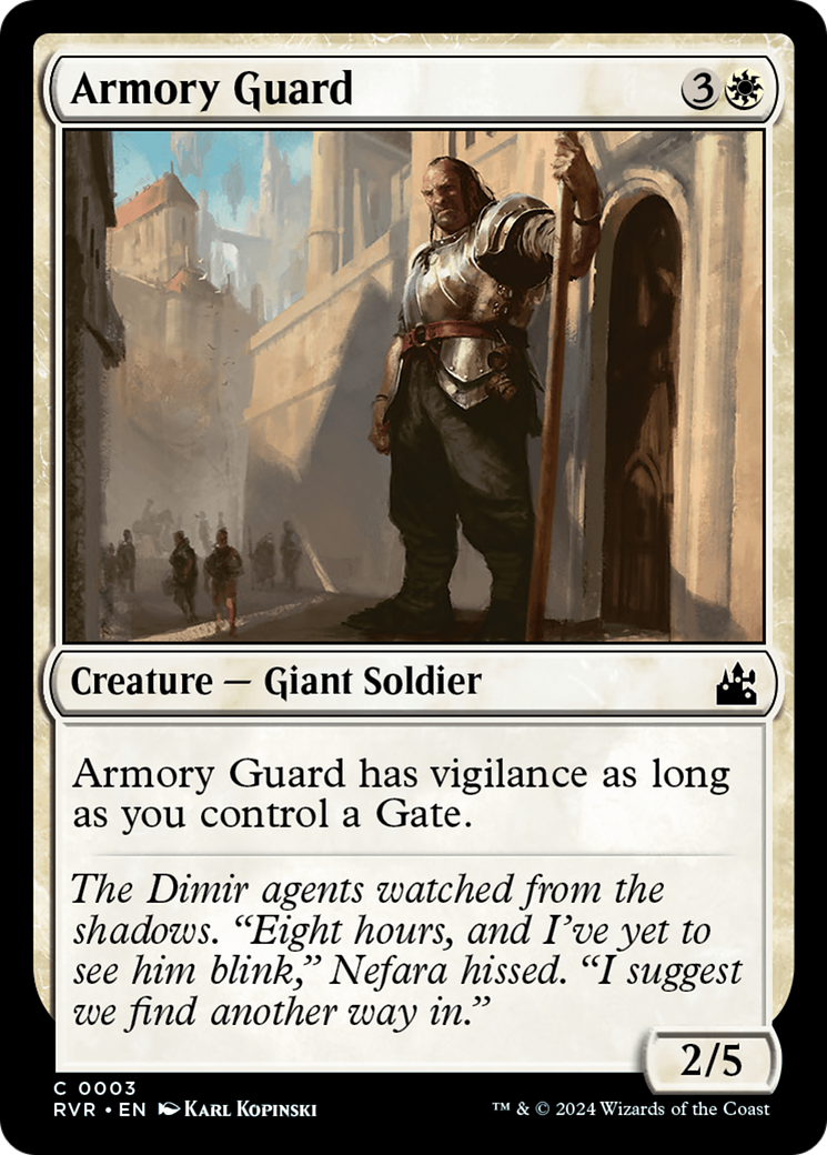 Armory Guard [Ravnica Remastered] | The Gaming-Verse