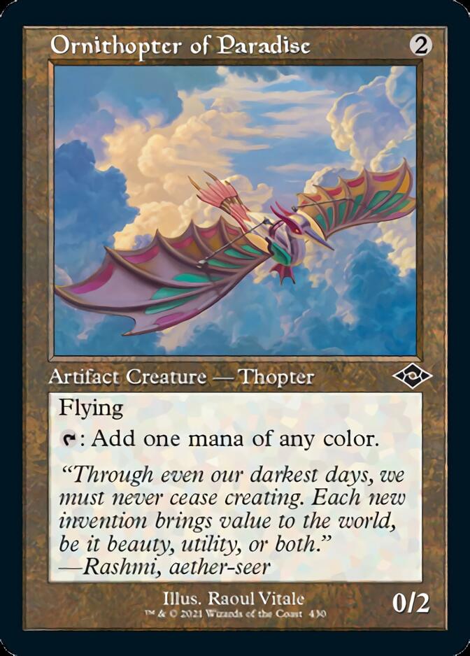 Ornithopter of Paradise (Retro) [Modern Horizons 2] | The Gaming-Verse