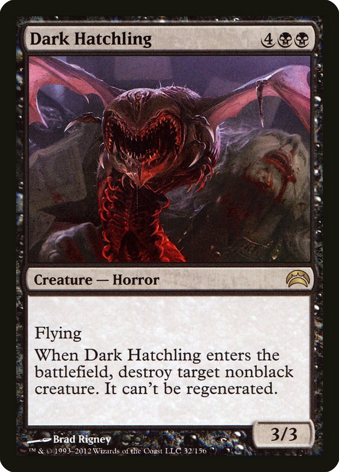 Dark Hatchling [Planechase 2012] | The Gaming-Verse